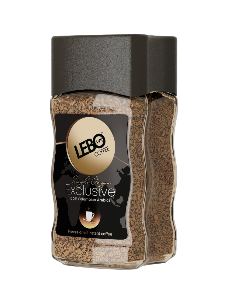 КОФЕ LEBO ЭКСКЛЮЗИВ 100Г РАСТВОРИМЫЙ 
